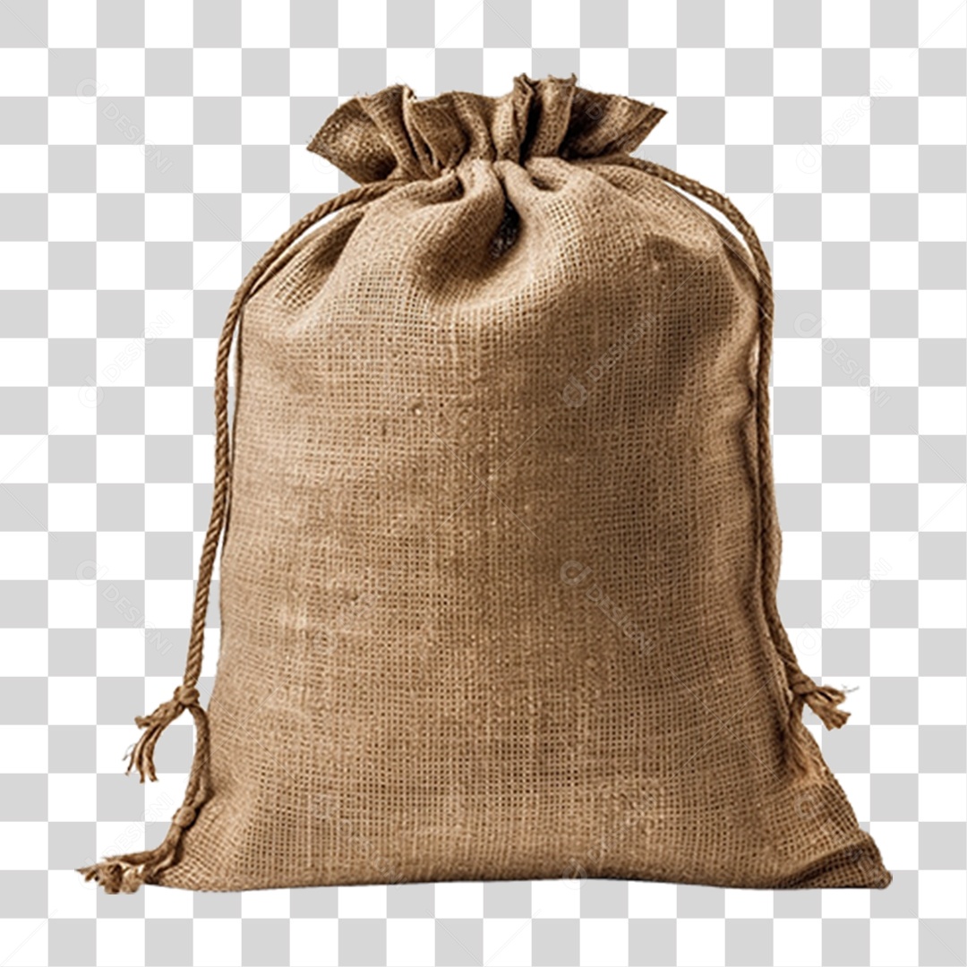 Saco de Fibras PNG Transparente