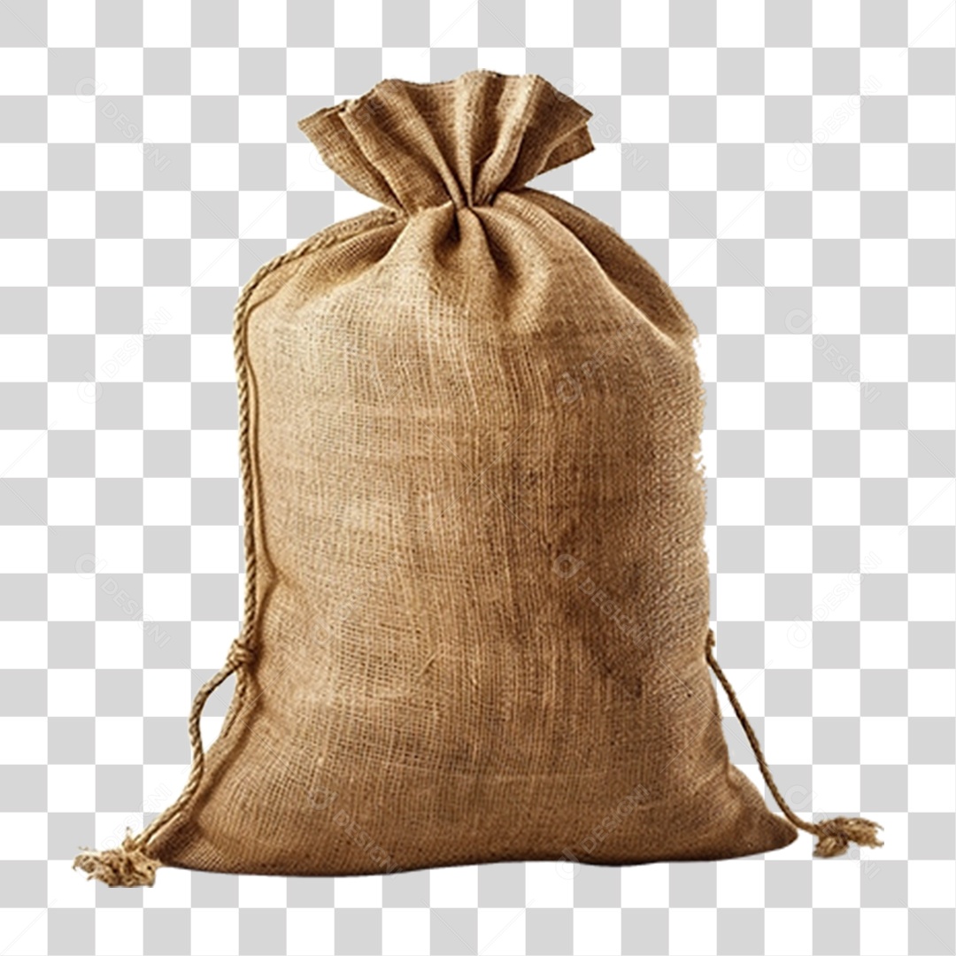 Saco de Fibras PNG Transparente