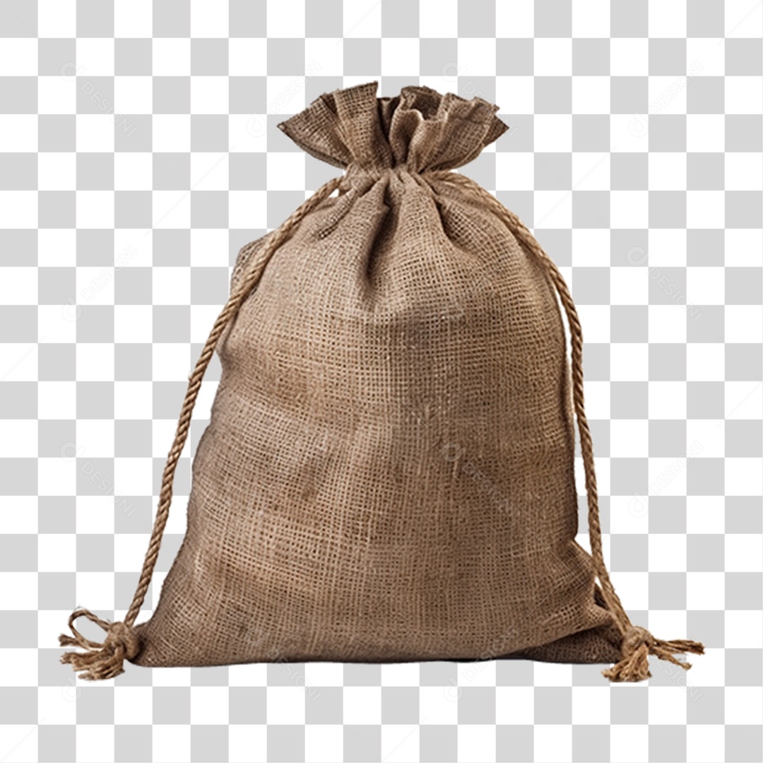 Saco de Fibras PNG Transparente