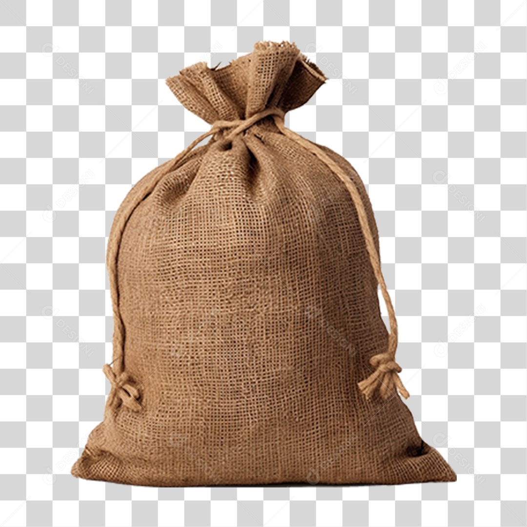 Saco de Fibras PNG Transparente