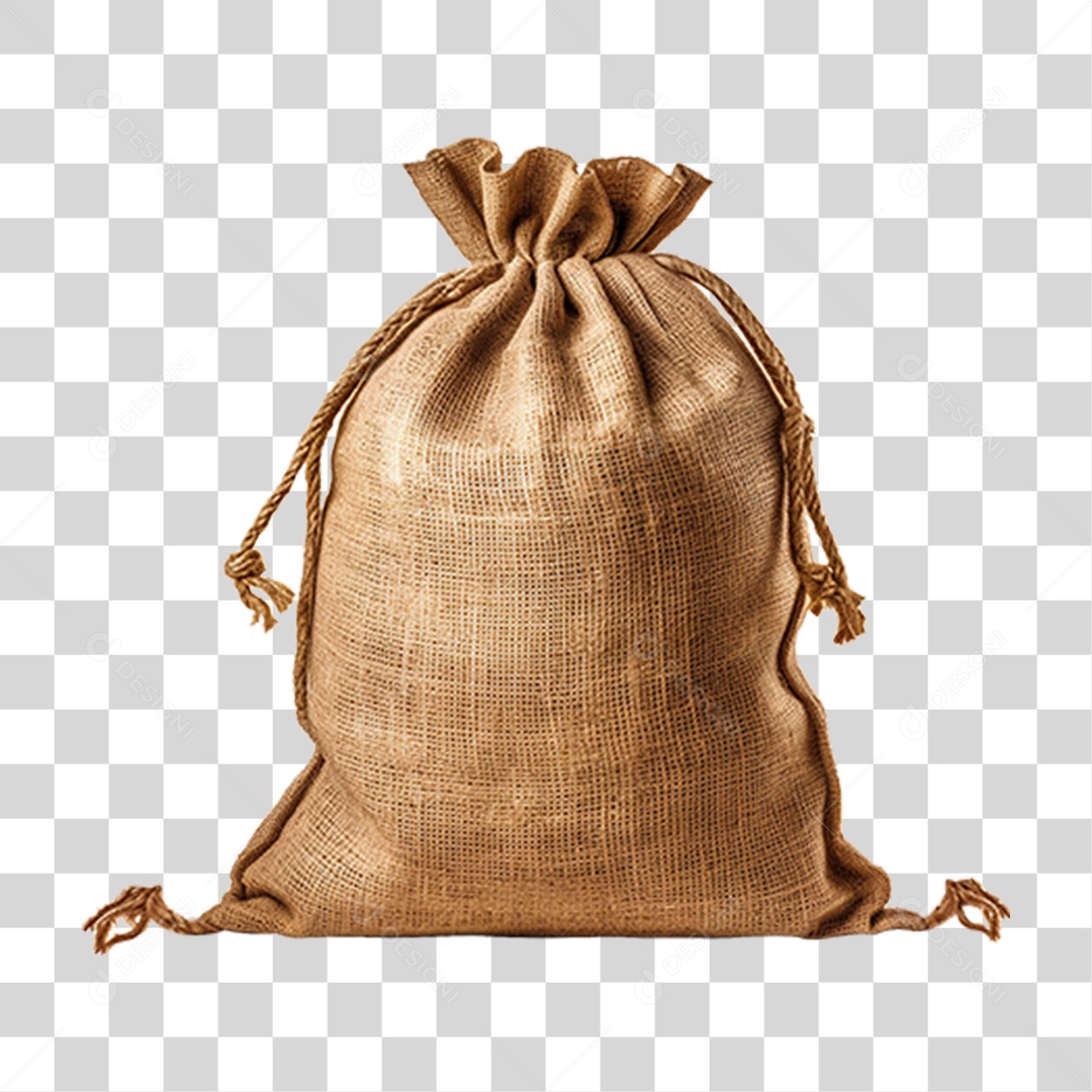 Saco de Fibras PNG Transparente