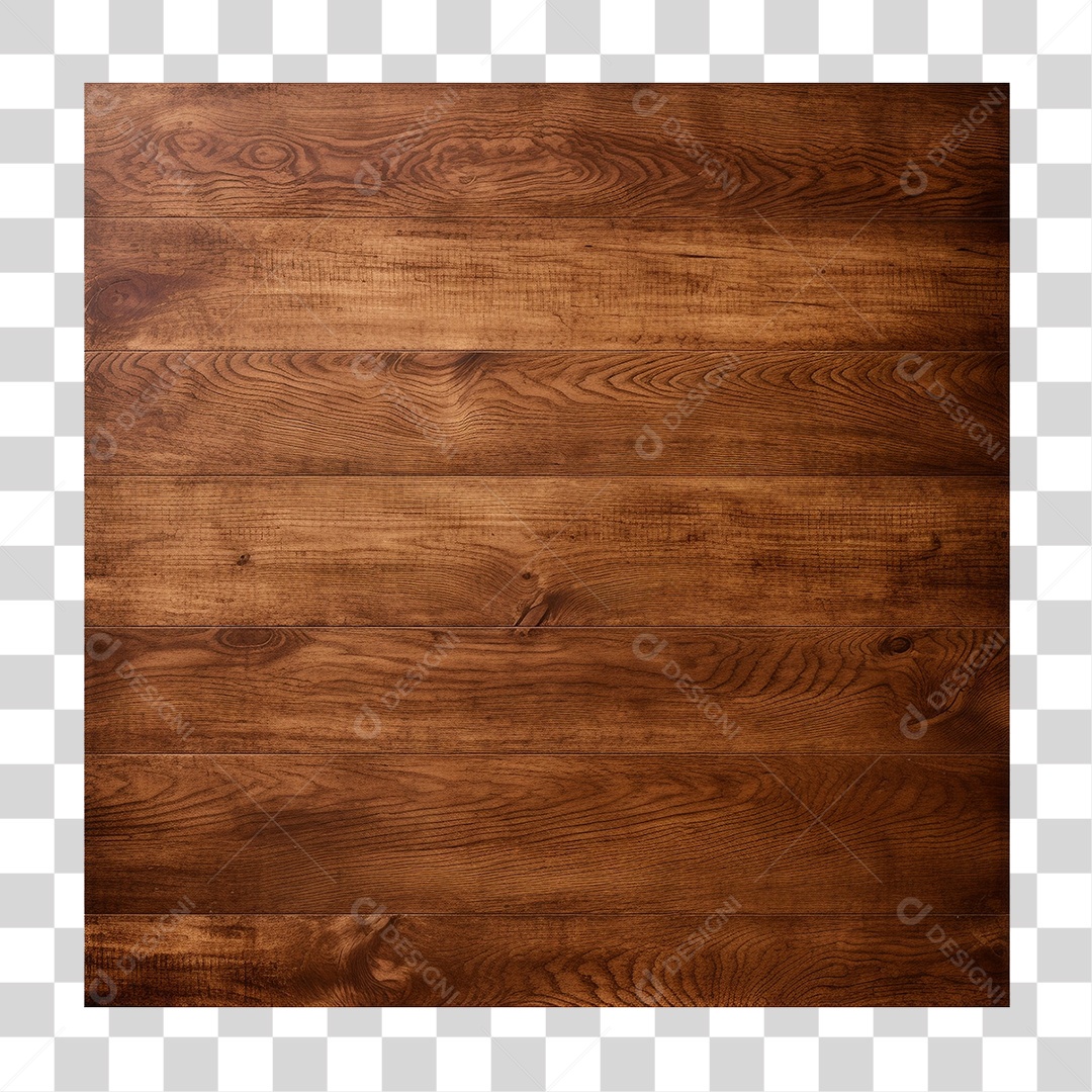 Tampo Mesa de Madeira PNG Transparente
