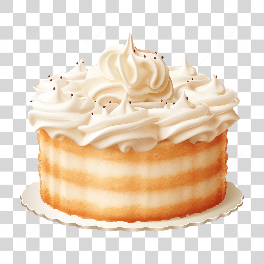 Bolos com Frutas PNG Transparente