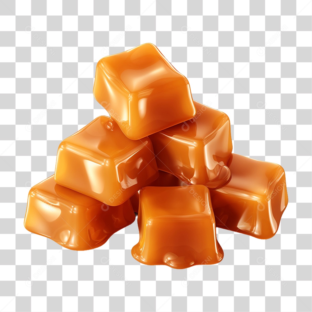 Pedaços de Doces PNG Transparente