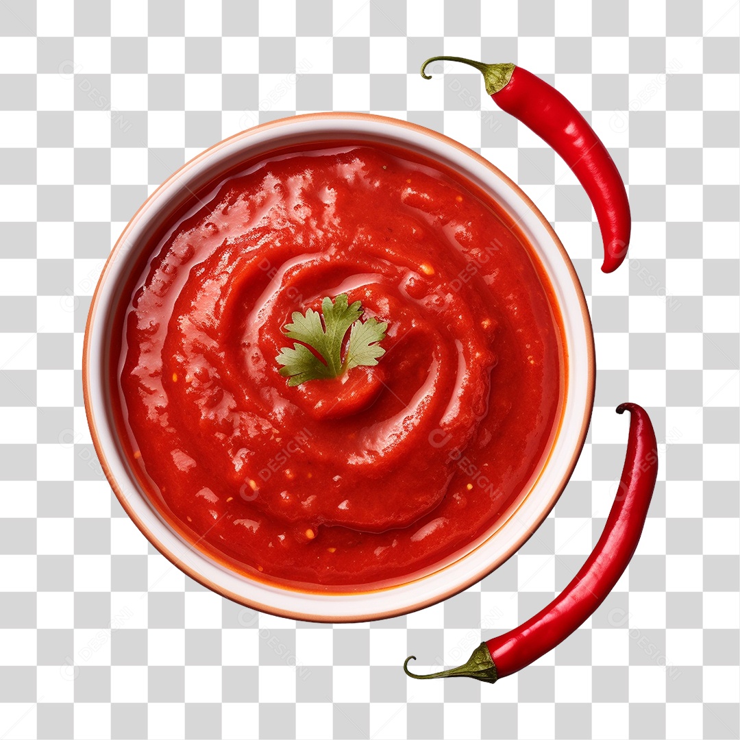 Molho de Pimenta PNG Transparente
