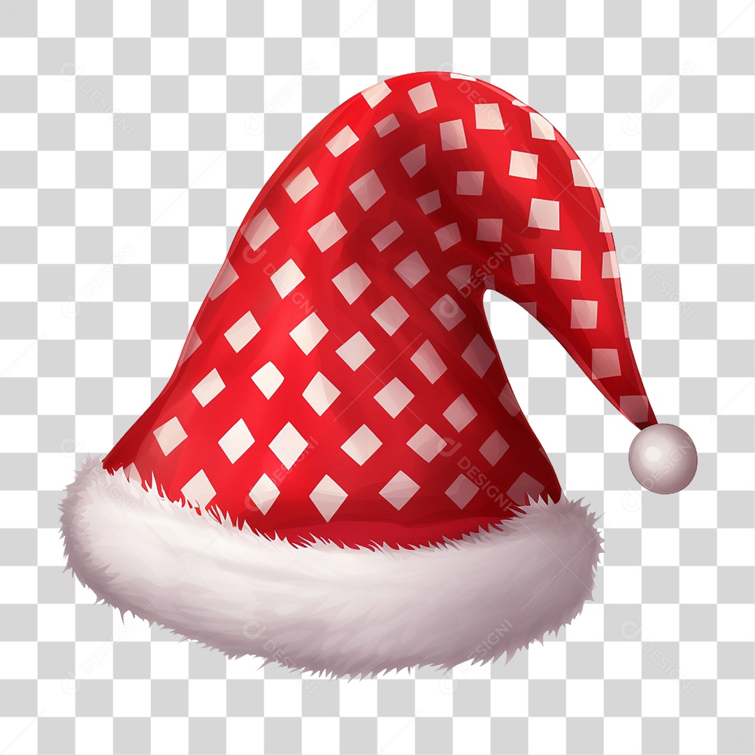 Chapéu de Natal PNG Transparente