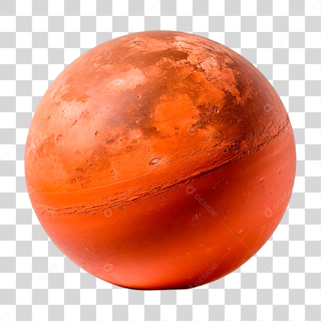 Planeta Marte PNG Transparente
