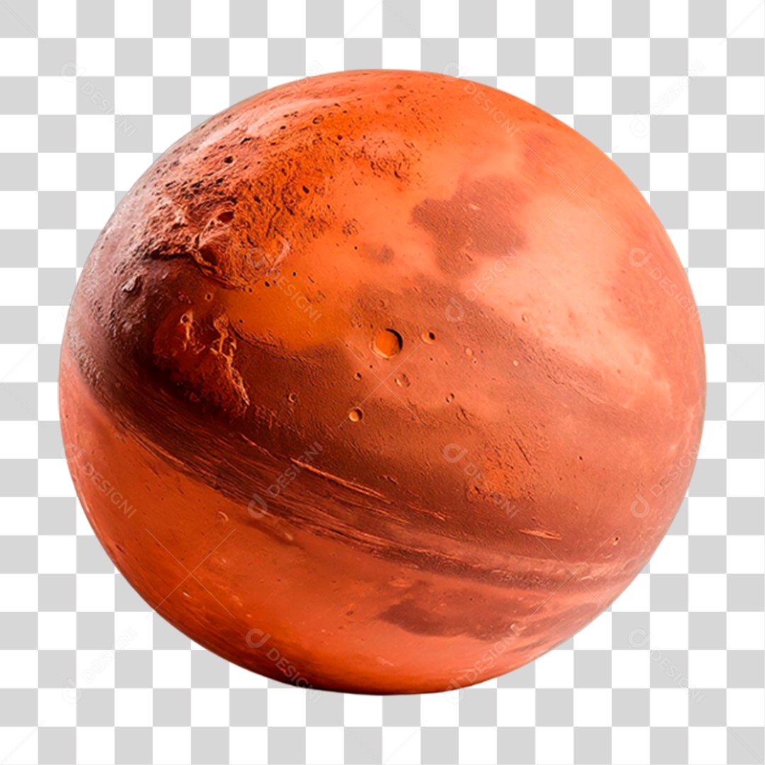 Planeta Marte PNG Transparente