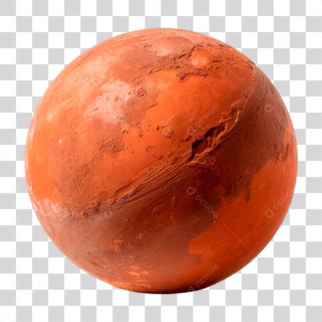 Planeta Marte PNG Transparente