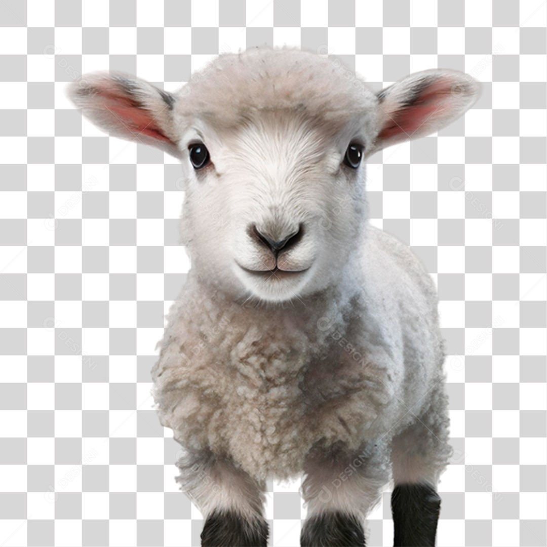 Filhote de Carneiro PNG Transparente
