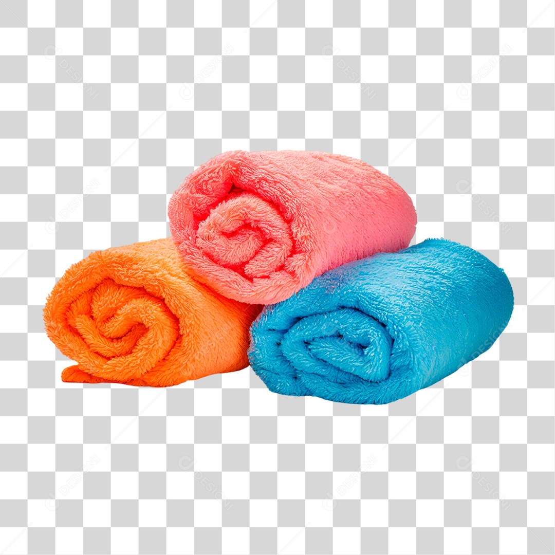 Toalhas Enroladas PNG Transparente