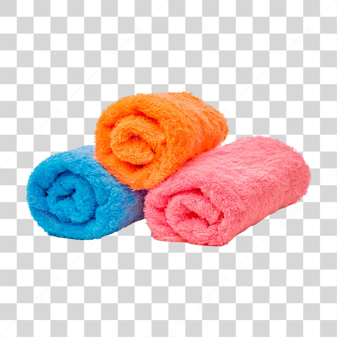 Toalhas Enroladas PNG Transparente