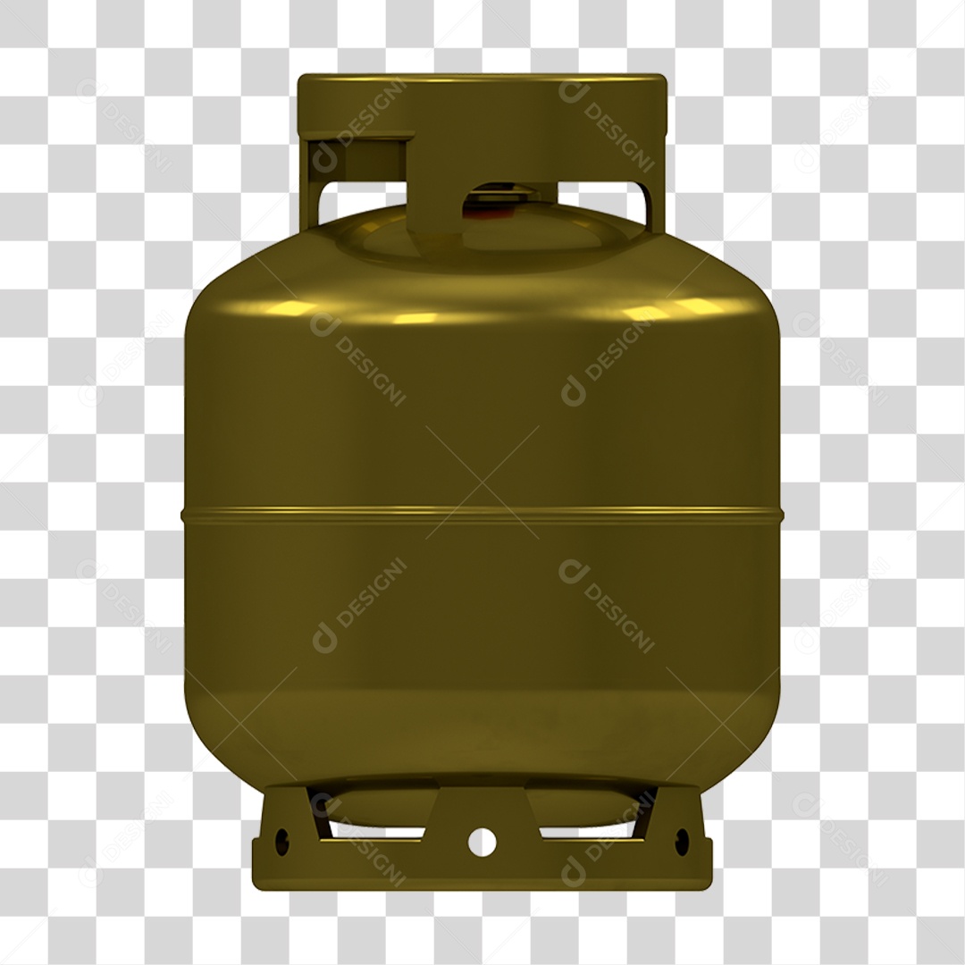 Botijão de Gás PNG Transparente