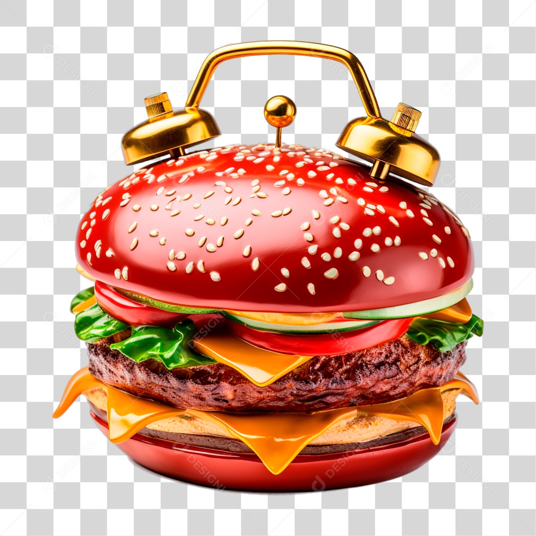 Hamburguer despertador