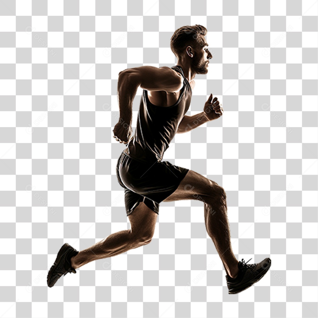 Homem Correndo PNG Transparente