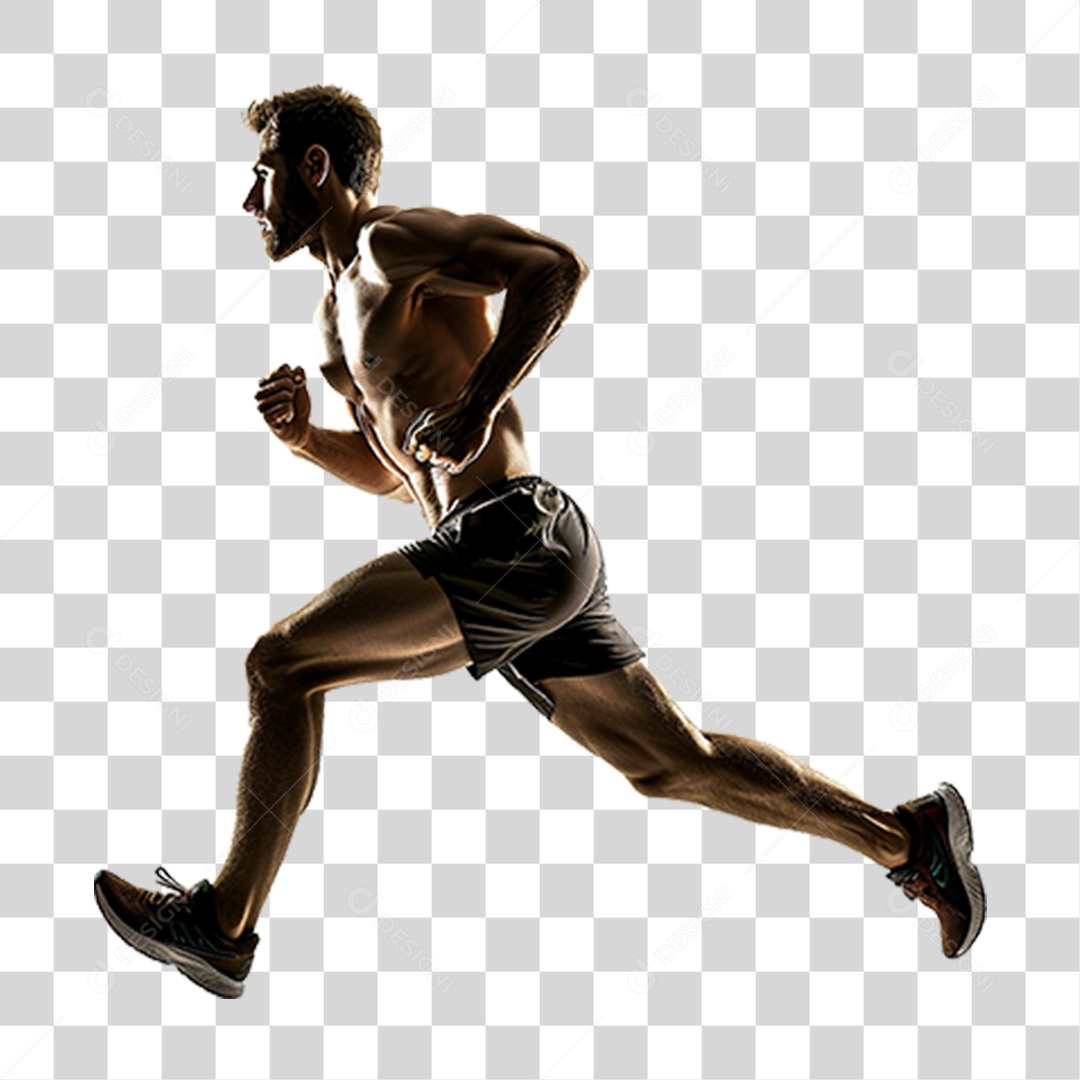 Homem Correndo PNG Transparente