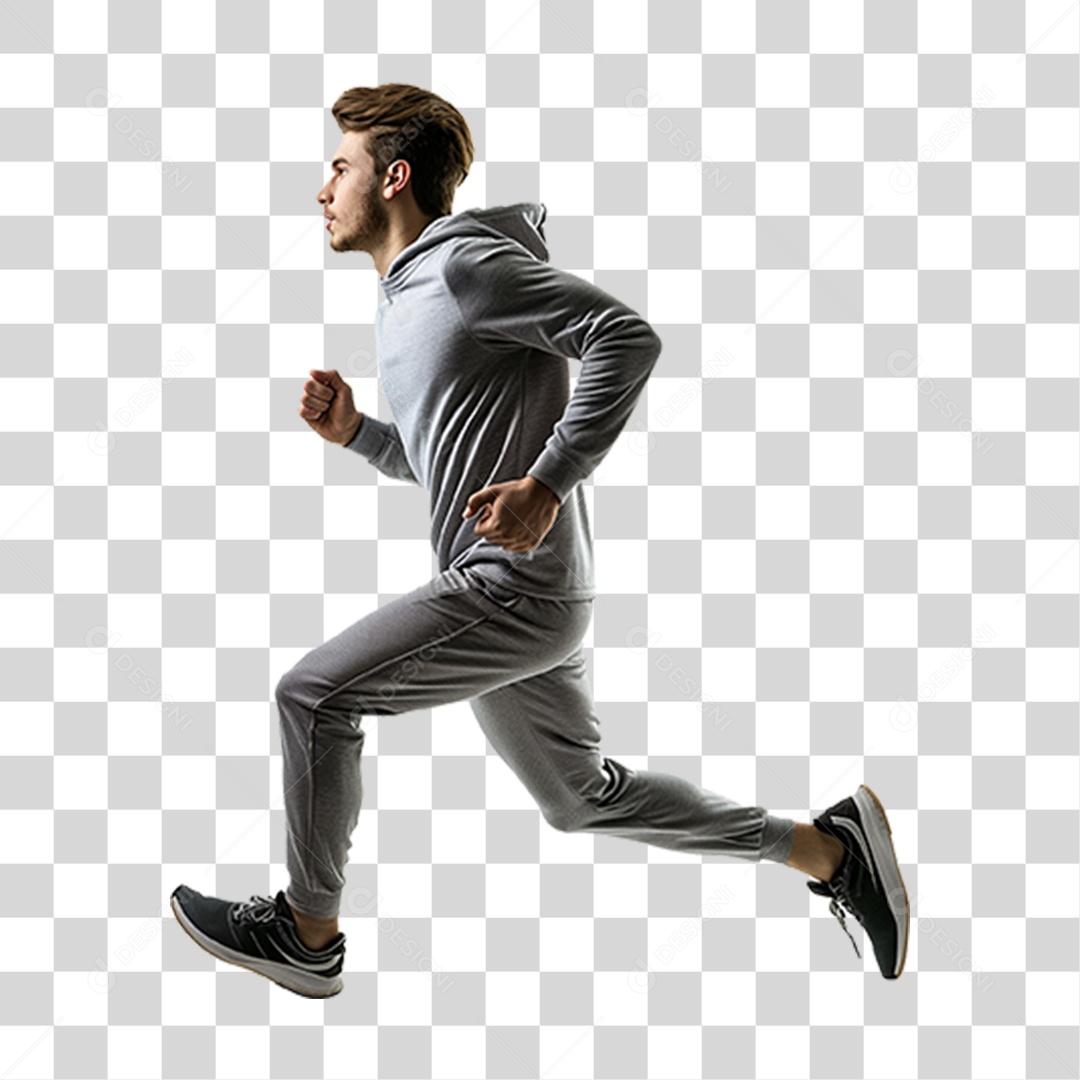 Homem Correndo PNG Transparente