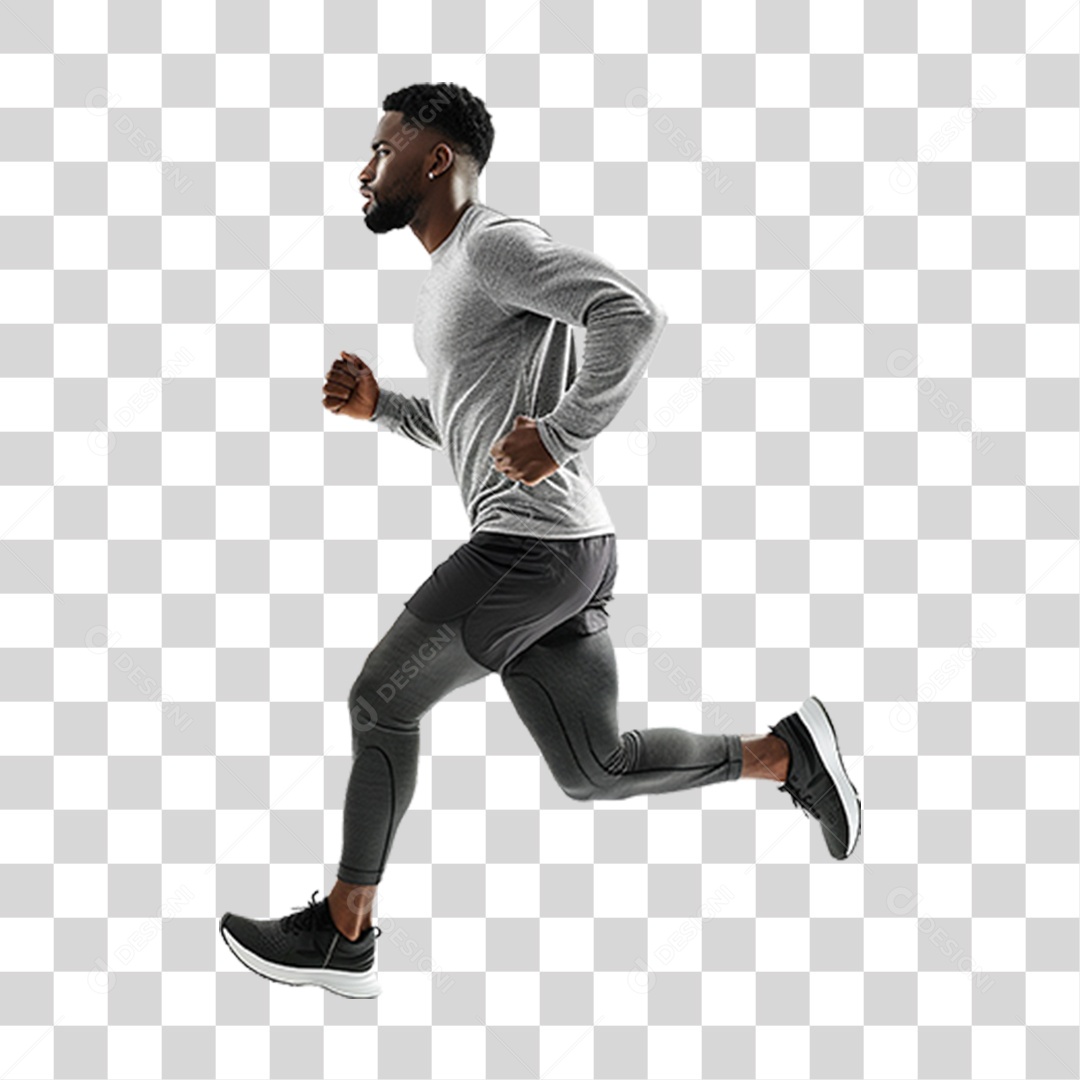 Homem Correndo PNG Transparente