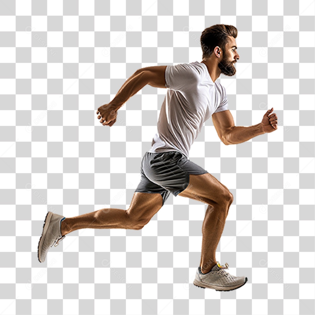 Homem Correndo PNG Transparente