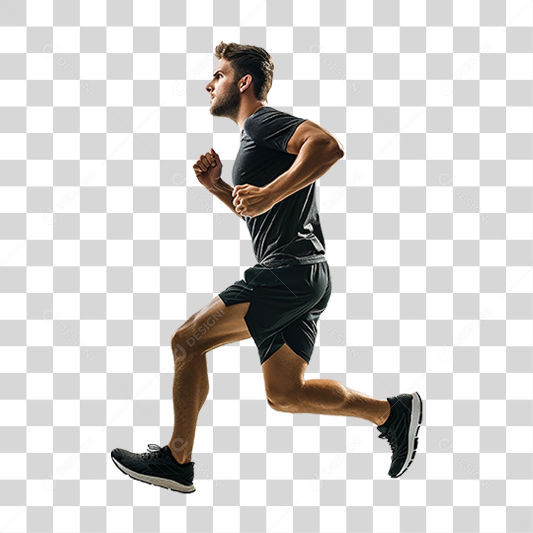 Homem Correndo PNG Transparente