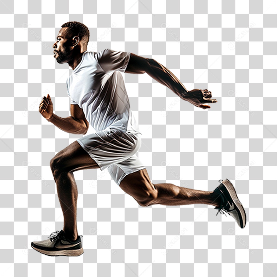 Homem Correndo PNG Transparente