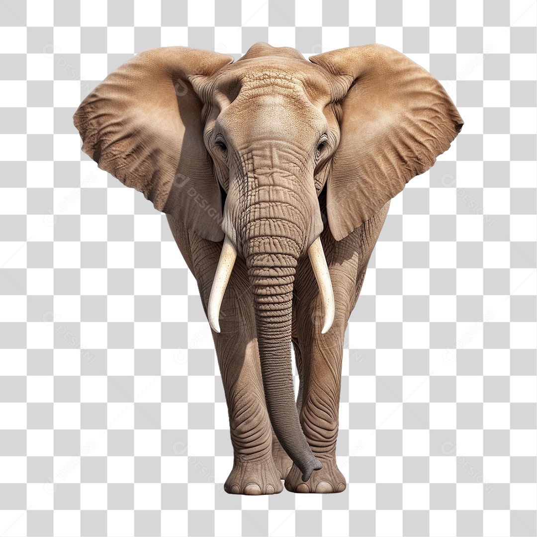 Elefante Africano PNG Transparente