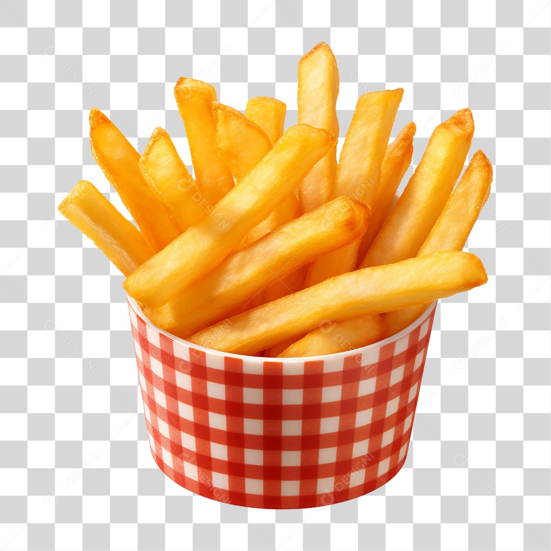 Batatas Fritas PNG Transparente
