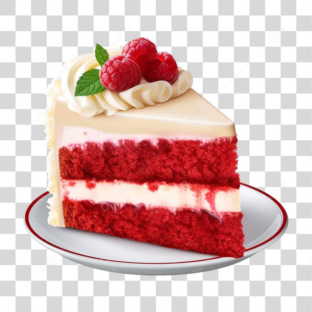 Fatia de Bolo PNG Transparente