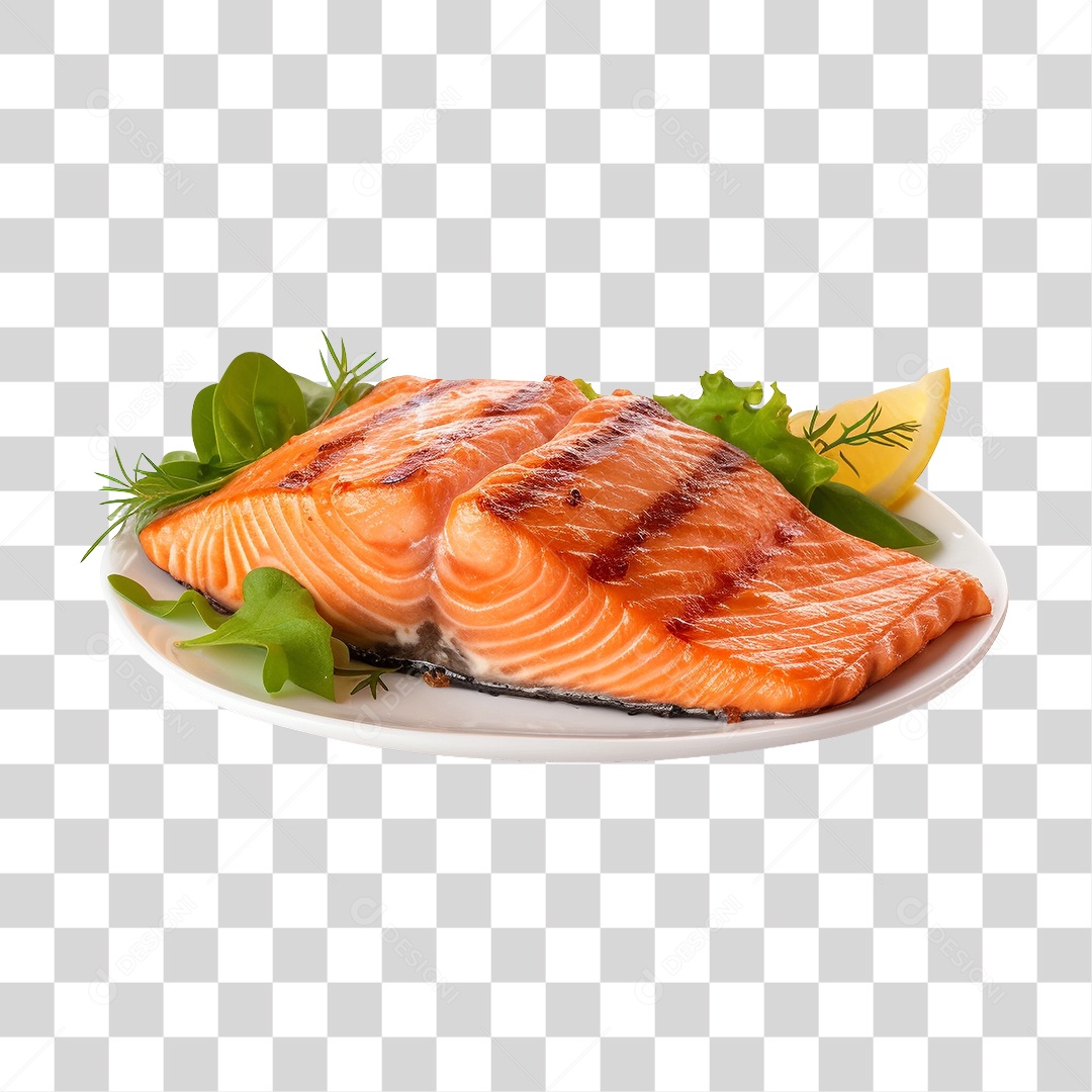 Pedaço de Peixe Frito PNG Transparente