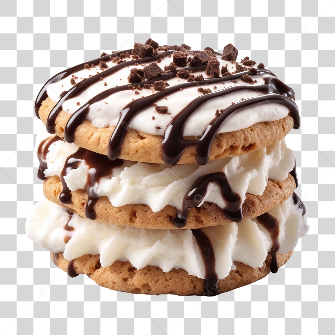 Biscoitos Recheados PNG Transparente