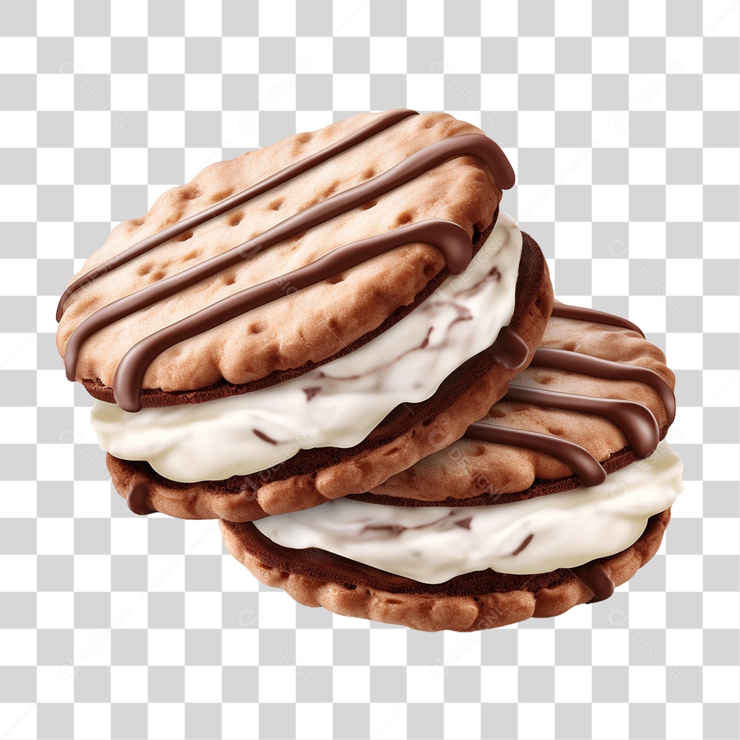 Biscoitos Recheados PNG Transparente