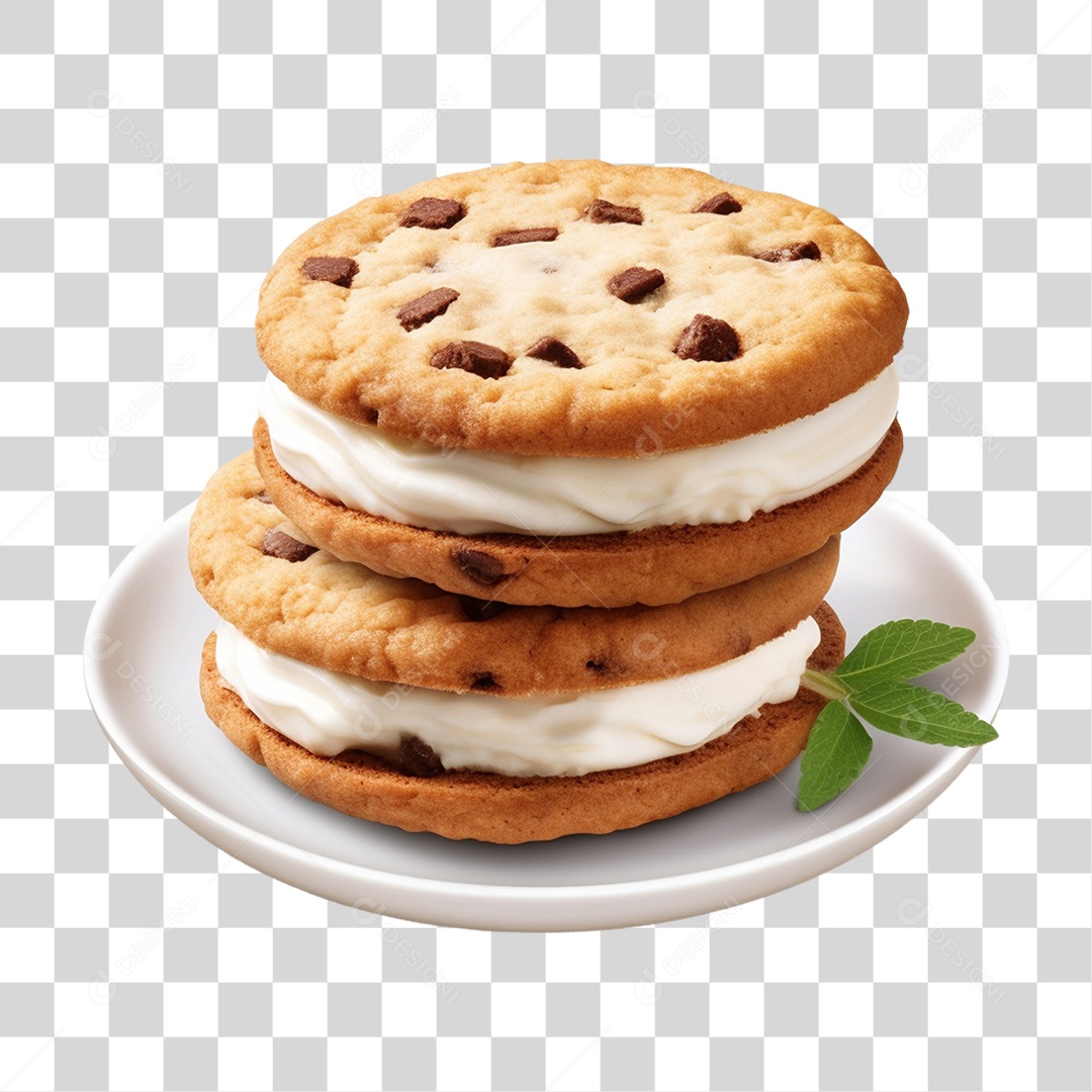 Biscoitos Recheados PNG Transparente