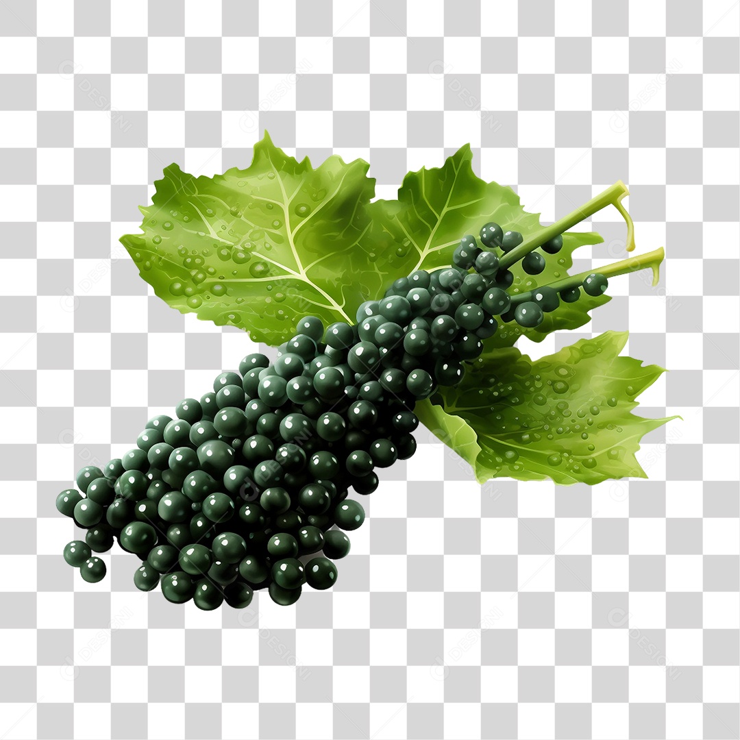 Algas Marinhas Uvas do Mar PNG Transparente