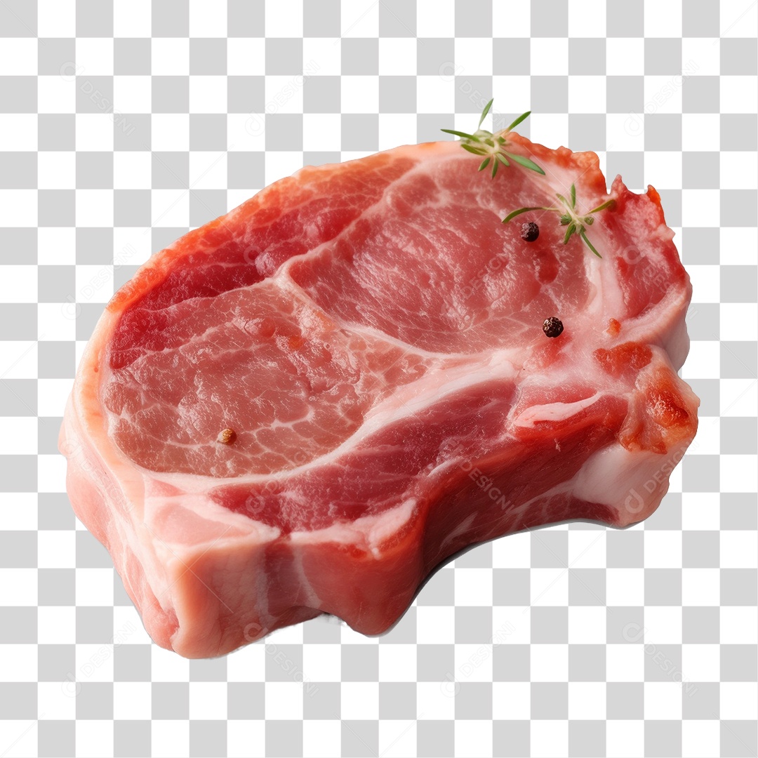 Fatia de Carne PNG Transparente