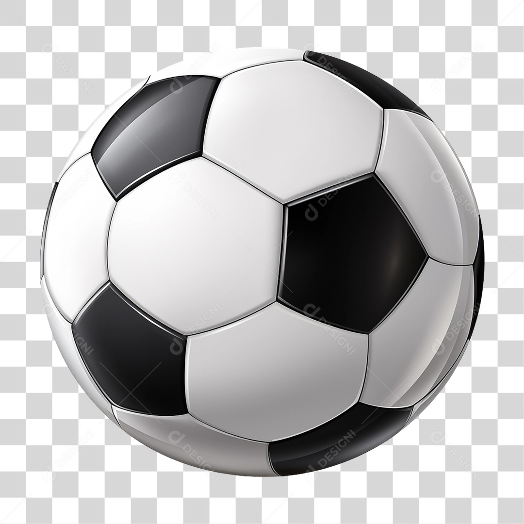 Bola de Futebol PNG Transparente