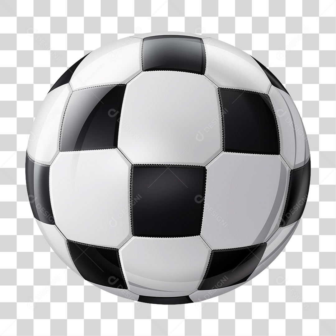 Bola de Futebol PNG Transparente