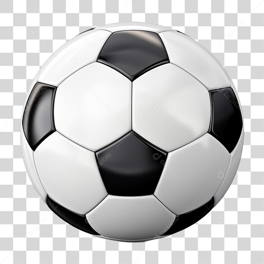 Bola de Futebol PNG Transparente