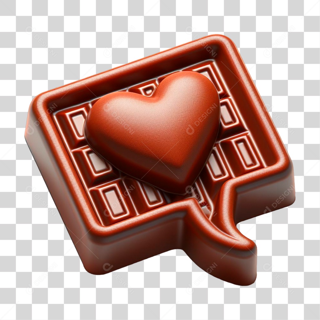 Emoji Chocolate Recortado Doce PNG Transparente
