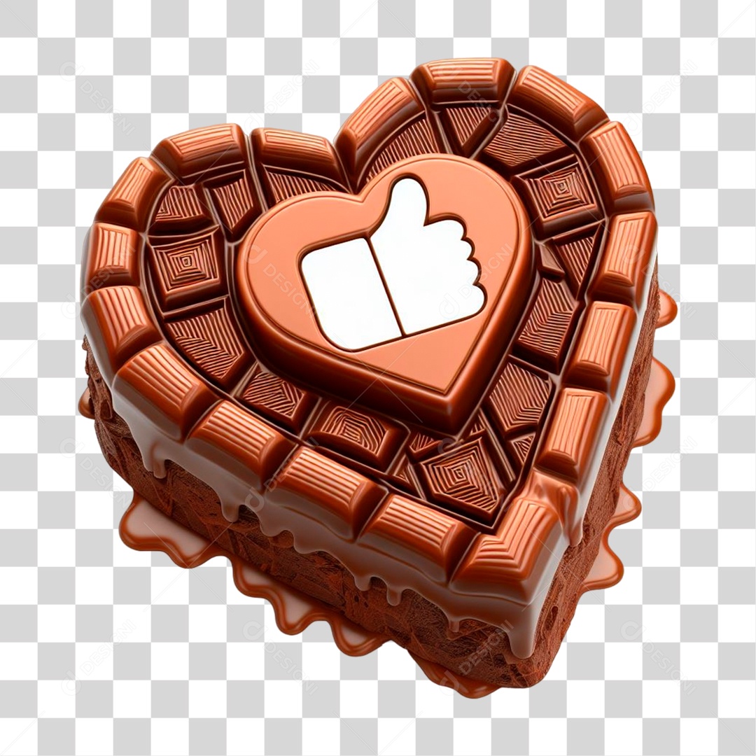 Emoji Chocolate Recortado Doce PNG Transparente