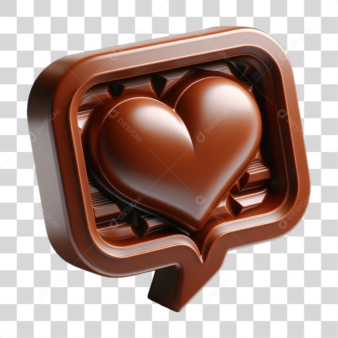 Emoji Chocolate Recortado Doce PNG Transparente