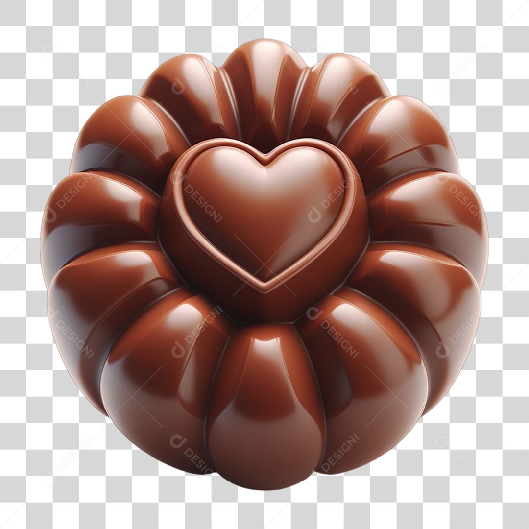 Emoji Chocolate Recortado Doce PNG Transparente