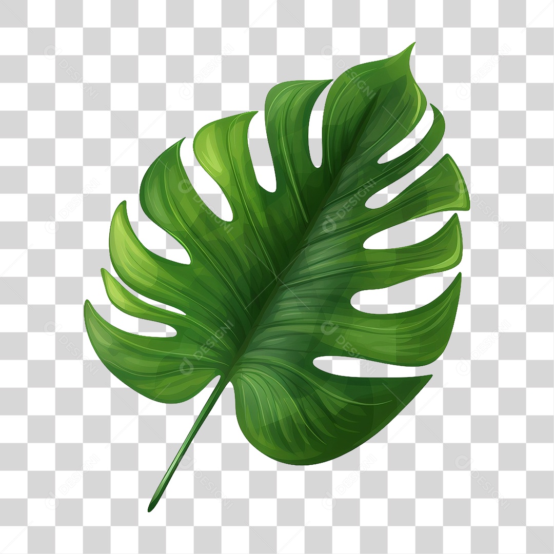 Folhas Verdes PNG Transparente