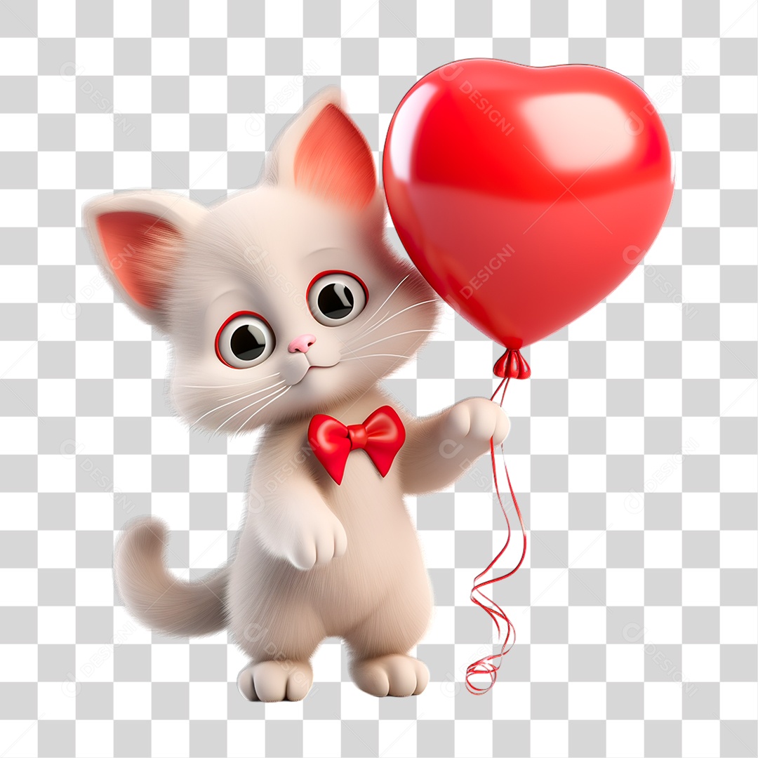 Personagem Gato PNG Transparente