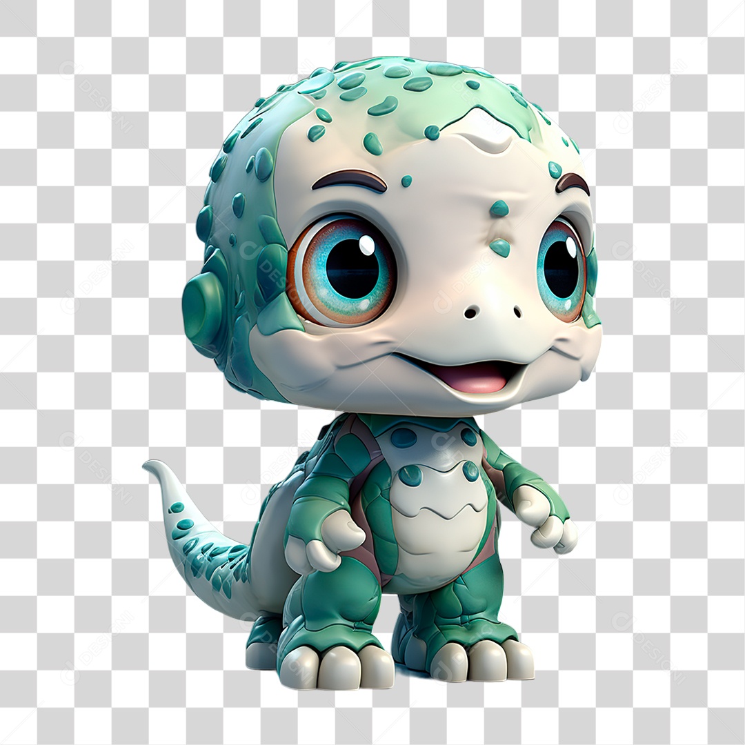 Personagem Dinossauro PNG Transparente