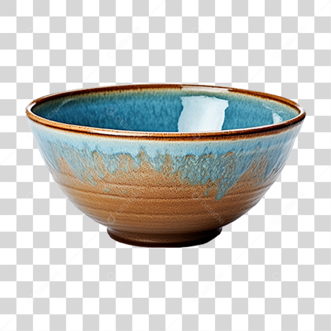 Tigela de Cerâmica PNG Transparente