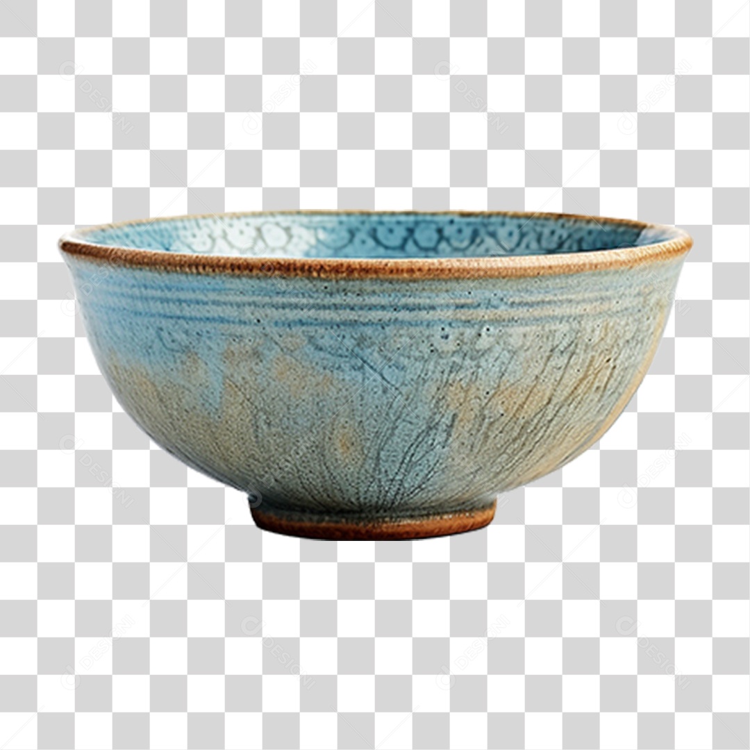 Tigela de Cerâmica PNG Transparente