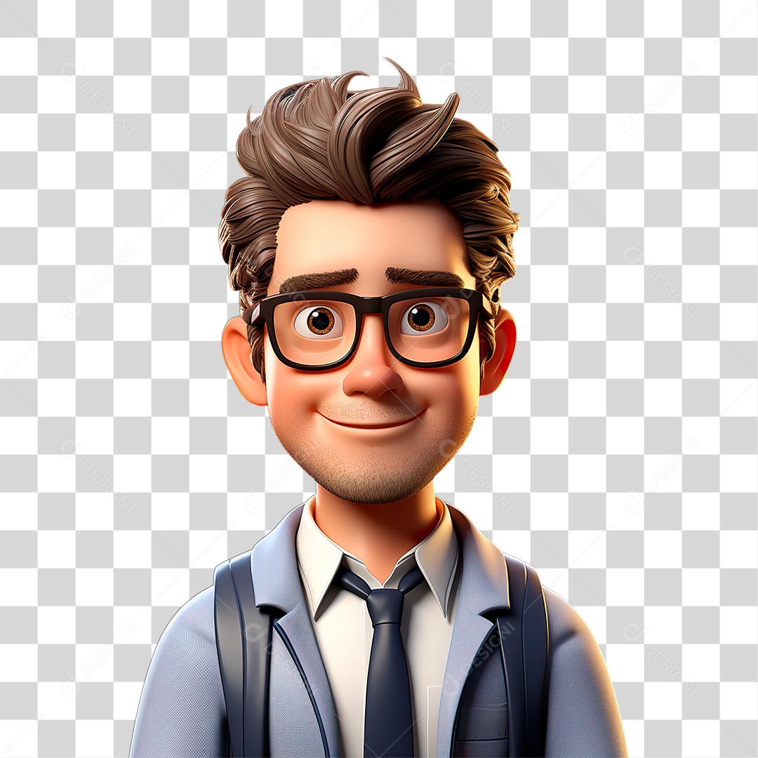 Man Smiling PNG Transparent