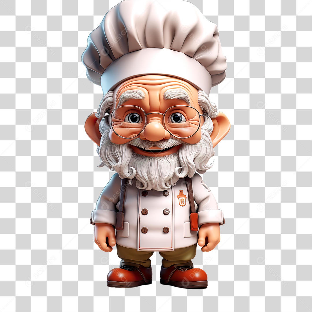 Cozinheiro PNG Transparente