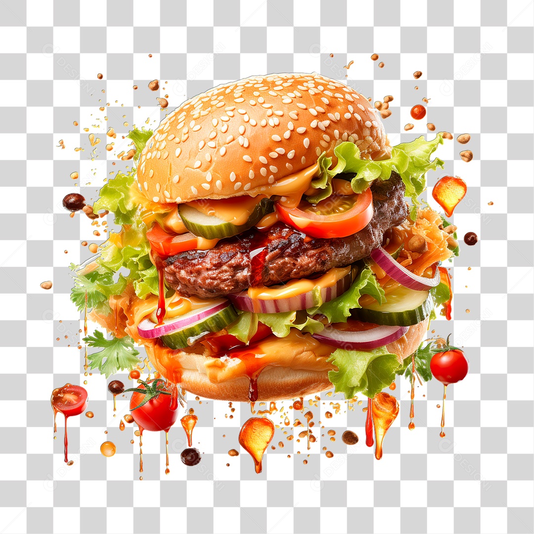 Lanche PNG Transparente