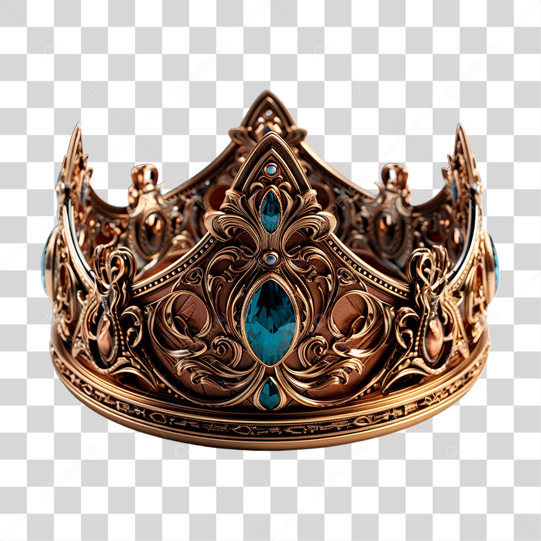Coroa Real PNG Transparente